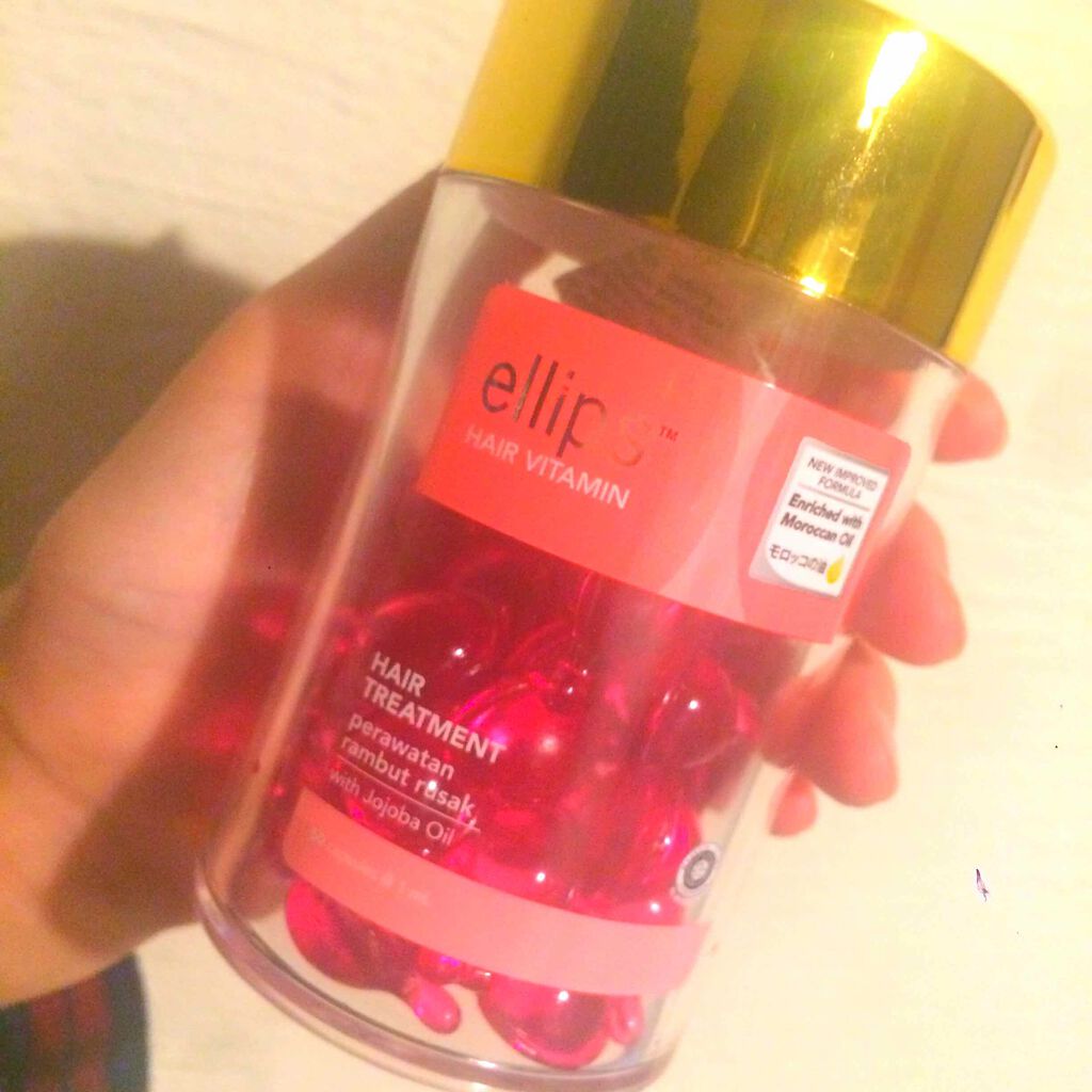 ヘアーオイル【トリートメント】/ellips/ヘアオイルを使ったクチコミ(3枚目)