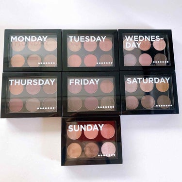 weekly eye palette/ARITAUM/パウダーアイシャドウを使ったクチコミ（3枚目）