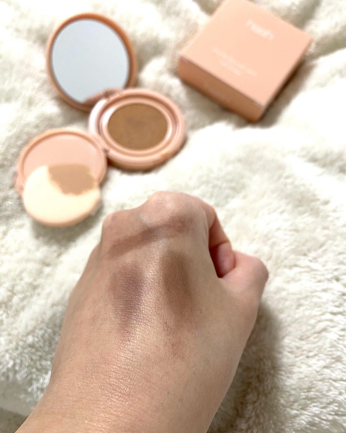 クラウド スキン グロー クッション XX01 ホンデ/HASH/クッションファンデーションを使ったクチコミ(4枚目)