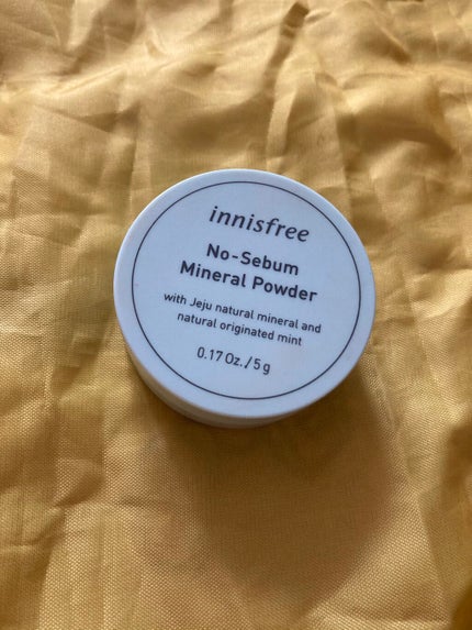 ノーセバム ミネラルパウダー/innisfree/ルースパウダーを使ったクチコミ(1枚目)