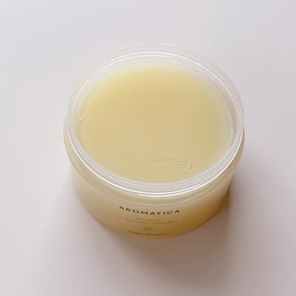 オレンジクレンジングシャーベット/AROMATICA/クレンジングバームを使ったクチコミ(6枚目)