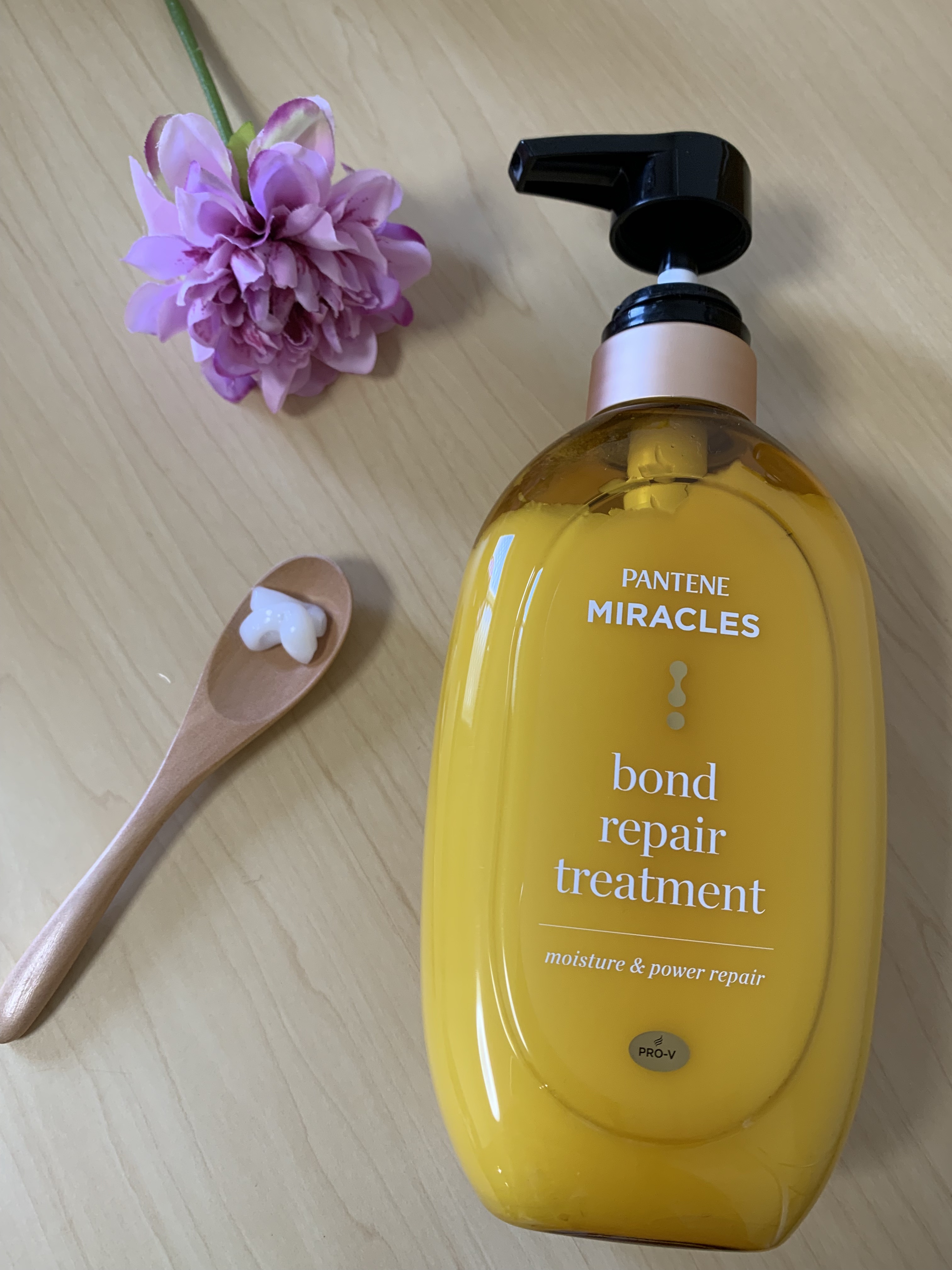 ボンドリペアシリーズ モイスチャー＆パワーリペア  シャンプー＆トリートメント/パンテーン/市販シャンプーを使ったクチコミ（3枚目）