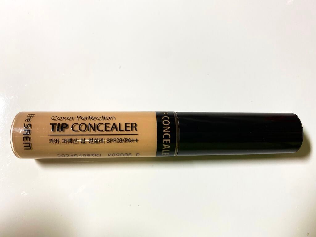 カバーパーフェクション チップコンシーラー/the SAEM/リキッドコンシーラーを使ったクチコミ(1枚目)