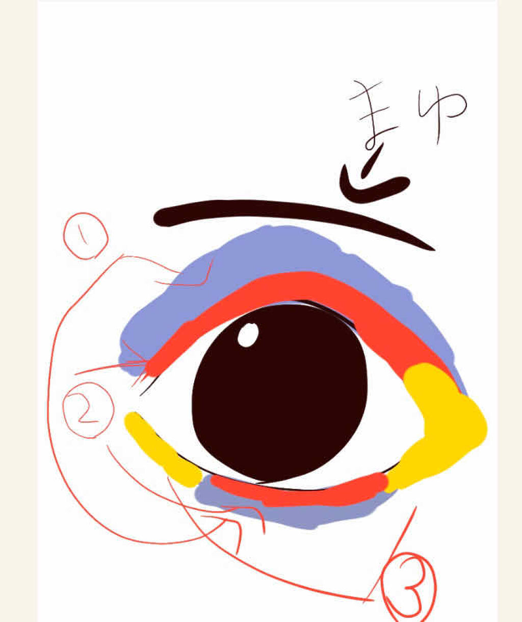 アイ カラー(チップ付)/ちふれ/アイシャドウパレットを使ったクチコミ（3枚目）