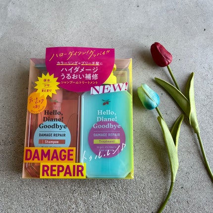 ハローダイアン グッバイ ダメージリペア シャンプー/トリートメント/ダイアン/市販シャンプーを使ったクチコミ(6枚目)