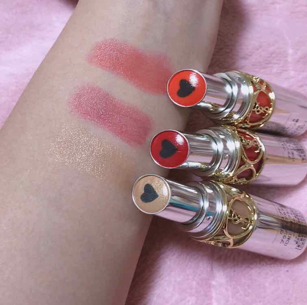 ヴォリュプテ プランプインカラー/YVES SAINT LAURENT BEAUTE/口紅を使ったクチコミ(3枚目)