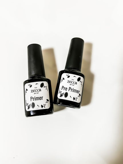 ネイル工房 ゼッカ プライマーのクチコミ「ネイル工房 ゼッカ  プレプライマー
プレプライマーは爪表面の油分と水分を
除去してジェルの.....」(3枚目)