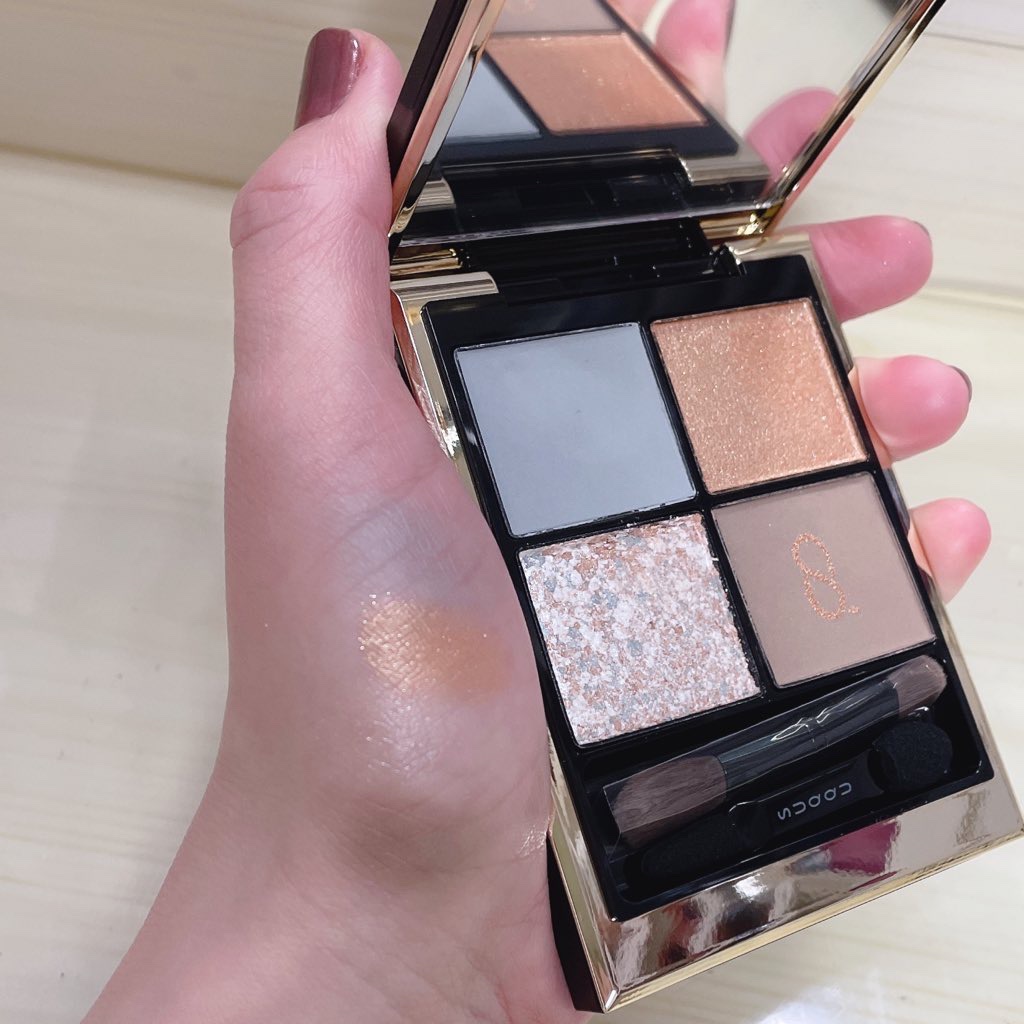 シグニチャー カラー アイズ 135 日向織 - HINATAORI/SUQQU/アイシャドウパレットを使ったクチコミ（1枚目）