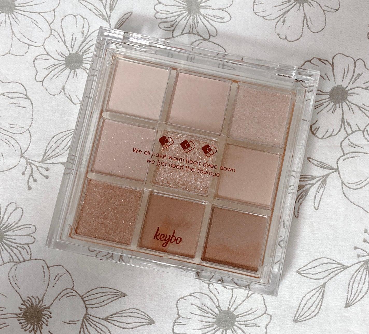 KEYBO FALL IN LOVE SHADOW PALETTE/keybo/アイシャドウパレットを使ったクチコミ(2枚目)