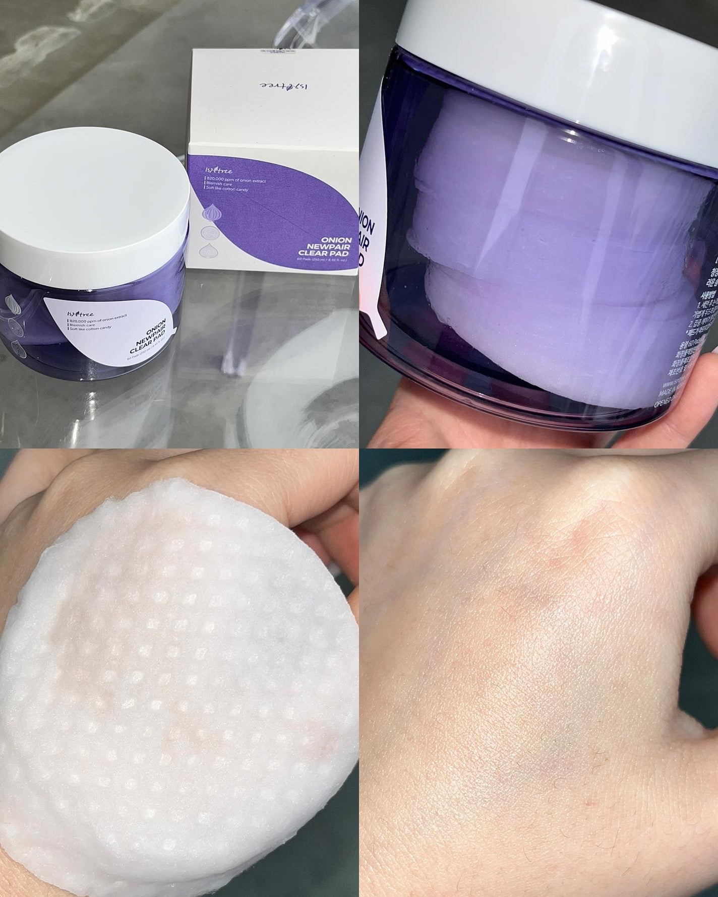 オニオンニューペア クリアパッド/Isntree/トナーパッドを使ったクチコミ(8枚目)