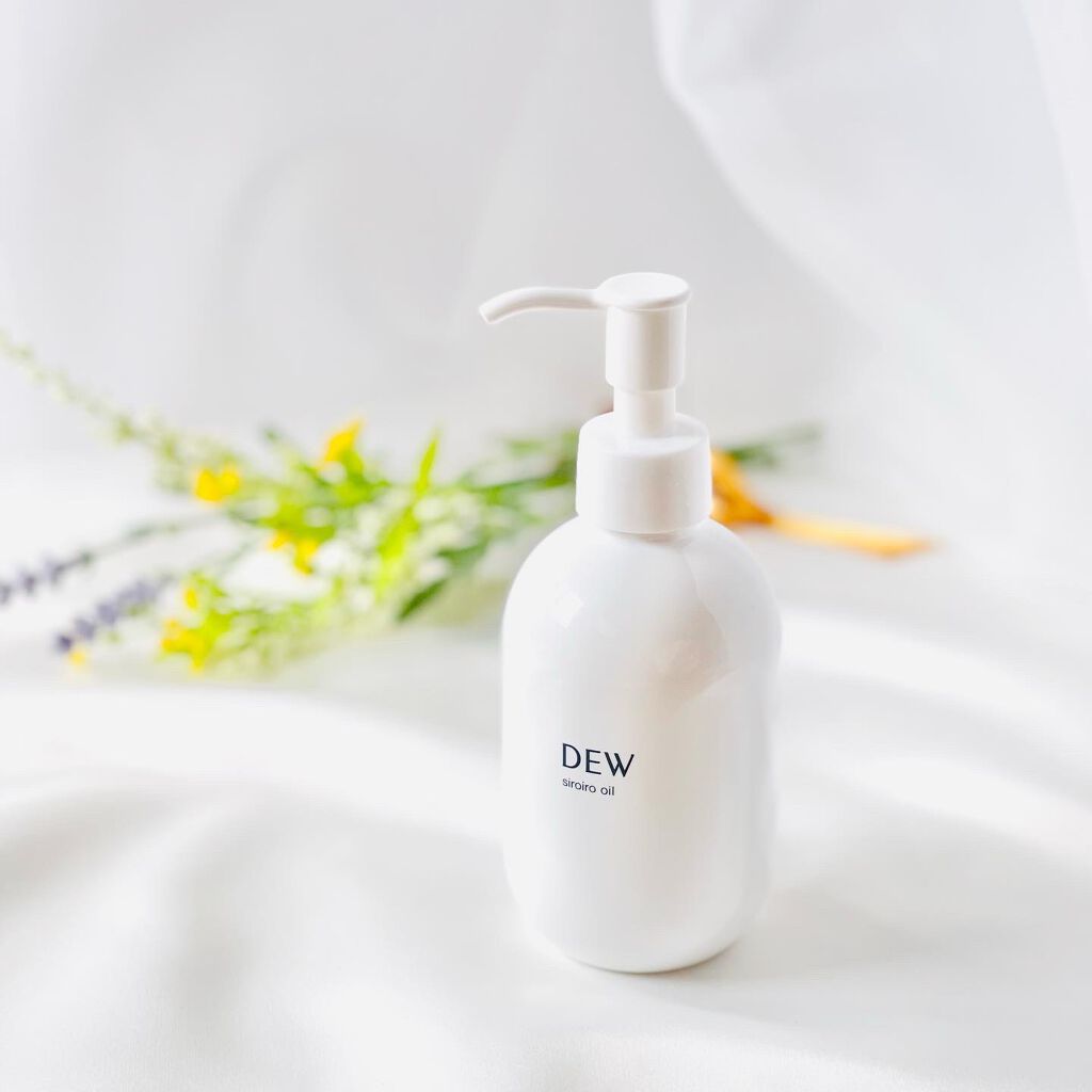 白色オイル/DEW/美容液を使ったクチコミ（1枚目）