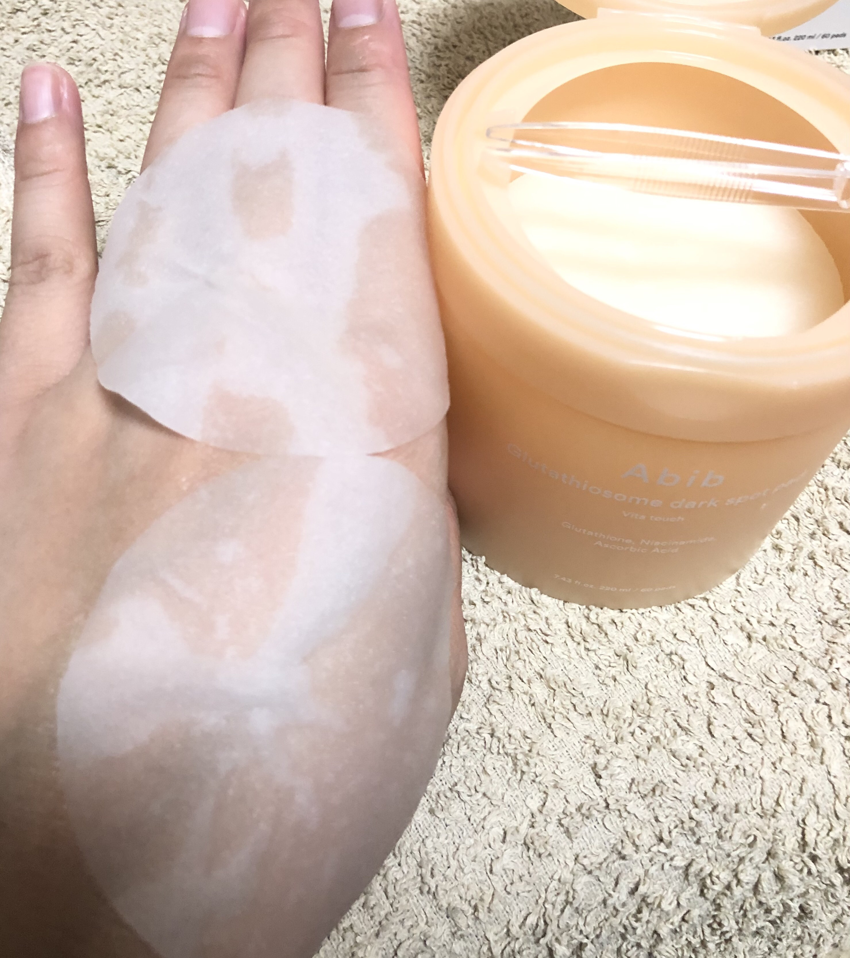 アビブ　グルタチオンソームダークスポットセラムビタドロップ/Abib /美容液を使ったクチコミ（3枚目）