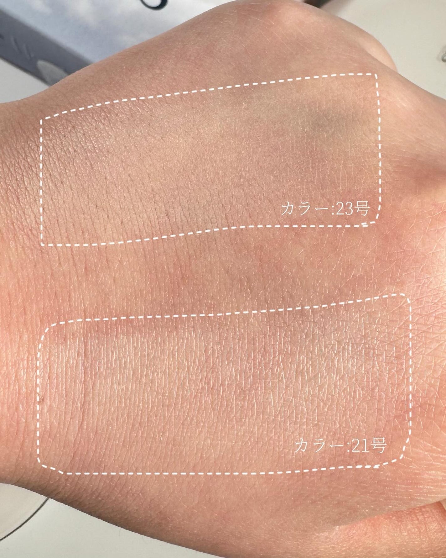 ブリージンググロークッション/Healus/クッションファンデーションを使ったクチコミ(3枚目)