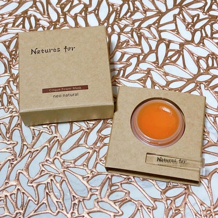 チンクエパワーマスク/Natures for/オールインワン化粧品を使ったクチコミ(1枚目)