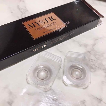 MYSTIC MOMOCOLOR/MYSTIC/カラーコンタクトレンズを使ったクチコミ(2枚目)