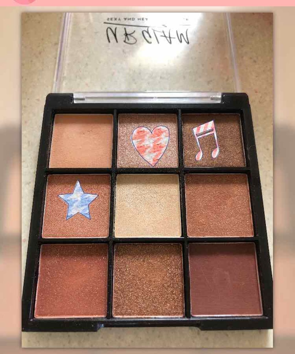 UR GLAM BLOOMING EYE COLOR PALETTE/U R GLAM/アイシャドウパレットを使ったクチコミ(3枚目)