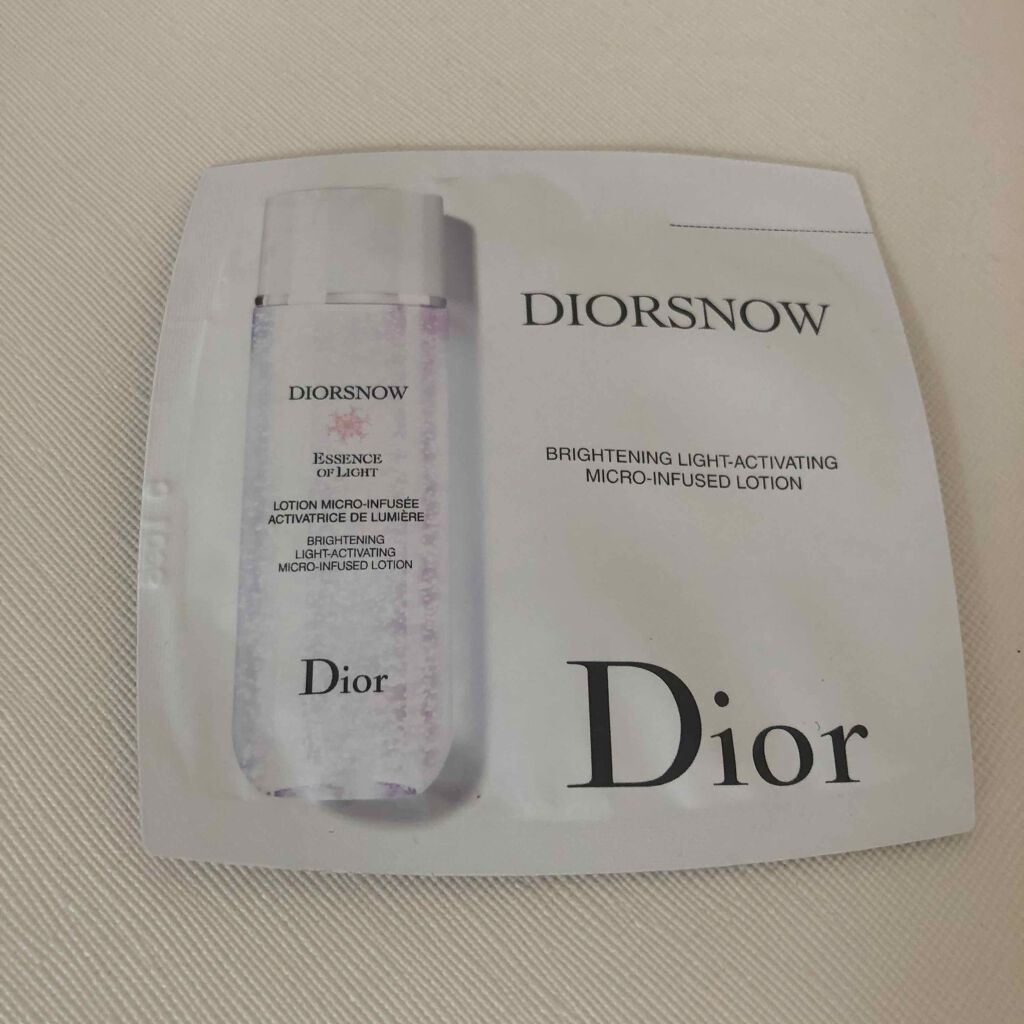 スノー ライト エッセンス ローション (薬用化粧水) (医薬部外品)/Dior/化粧水を使ったクチコミ（1枚目）