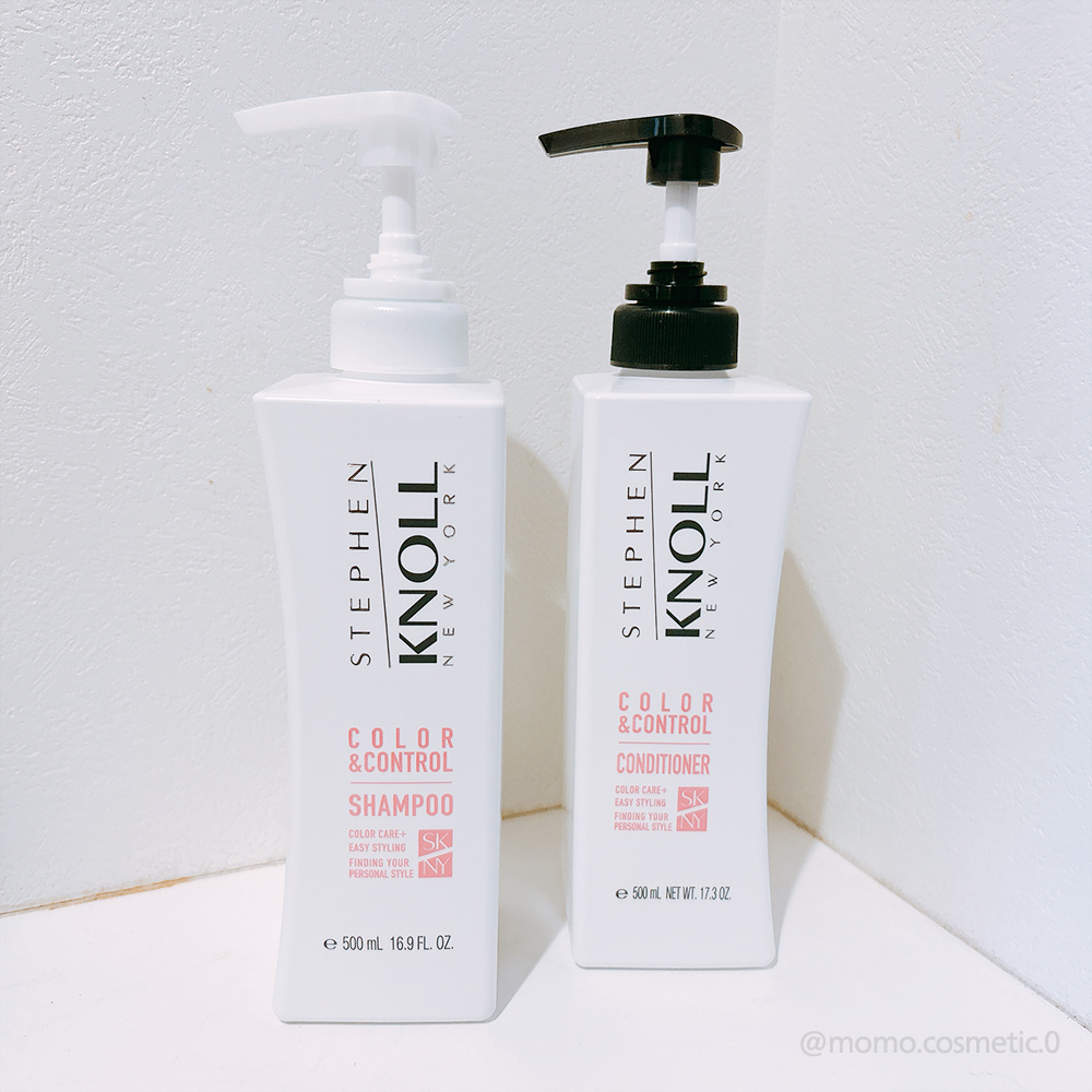 カラーコントロール シャンプー W/コンディショナー W シャンプー本体 500ml/スティーブンノル ニューヨーク/市販シャンプーを使ったクチコミ（1枚目）