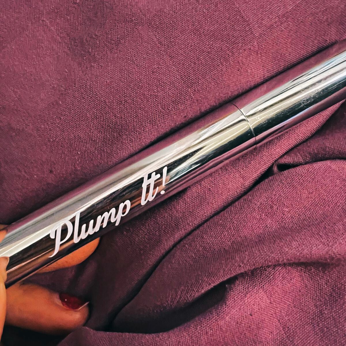 試してみた】plump it volumising lip plumper Plump It!の 試してみた】plump it volumising lip plumper Plump It!の