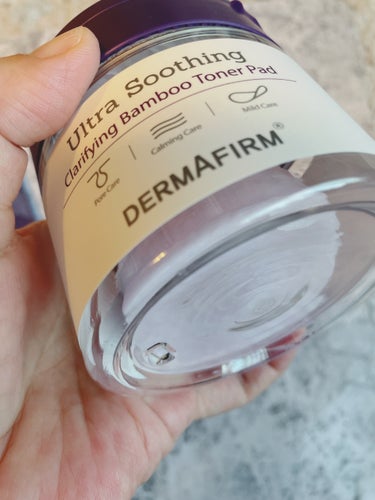 ダーマファーム DERMAFIRMウルトラスーディングクラリファイングバンブートナーパッドのクチコミ「おはようございます。
今日はダーマファーム　ウルトラスーディングクラリファイングバンブートナー.....」（3枚目）