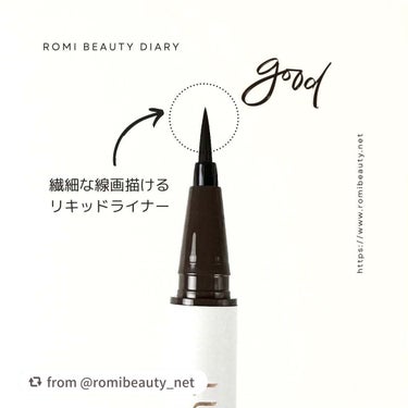 【romibeauty_netさんから引用】

“LUMIURGLAS ベルベットライナー🥇
LIPSベストコスメ2023 下半期新作賞
リキッドアイライナー部門1位👏🏻

究極の描き心地にこだわったリ