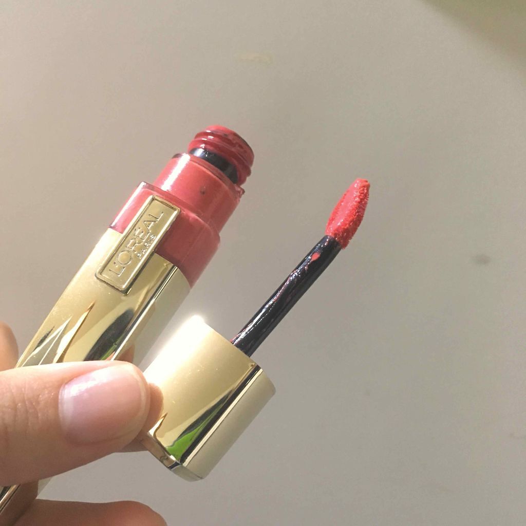 シャインカレス/ロレアル パリ/口紅を使ったクチコミ(2枚目)