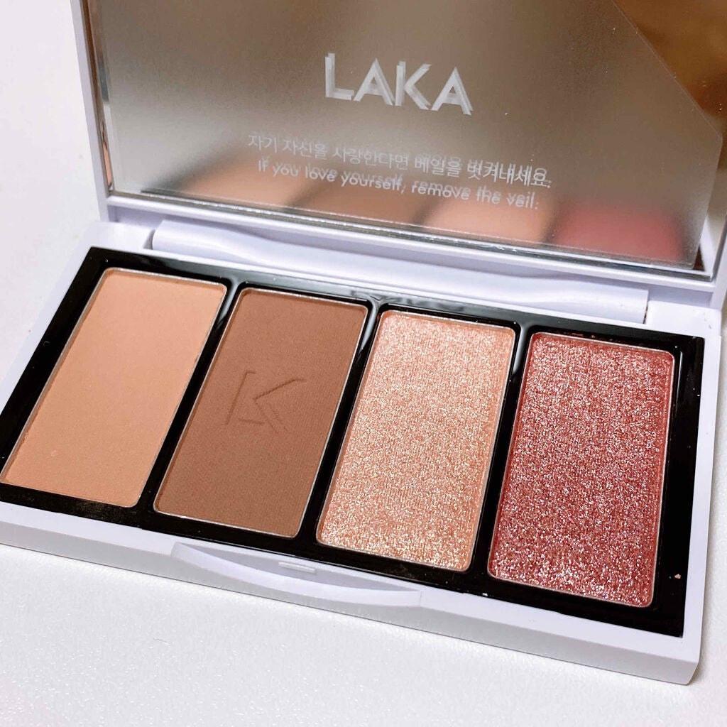 ジャストアイパレット/Laka/アイシャドウパレットを使ったクチコミ(2枚目)