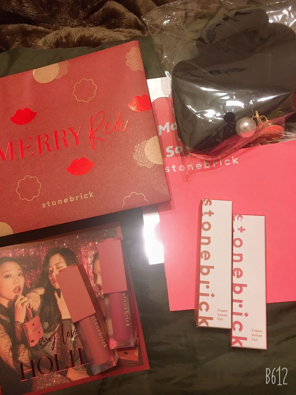 クリームベルベットティント/STONEBRICK/リップティントを使ったクチコミ（1枚目）
