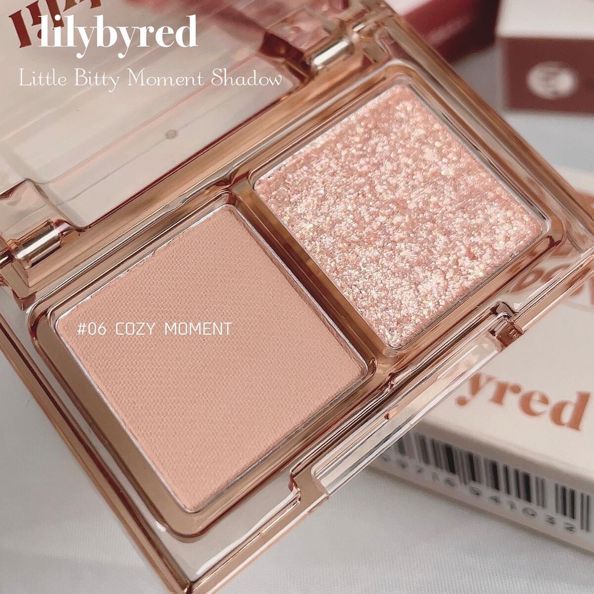 Little Bitty Moment Shadow/lilybyred/アイシャドウパレットを使ったクチコミ（3枚目）