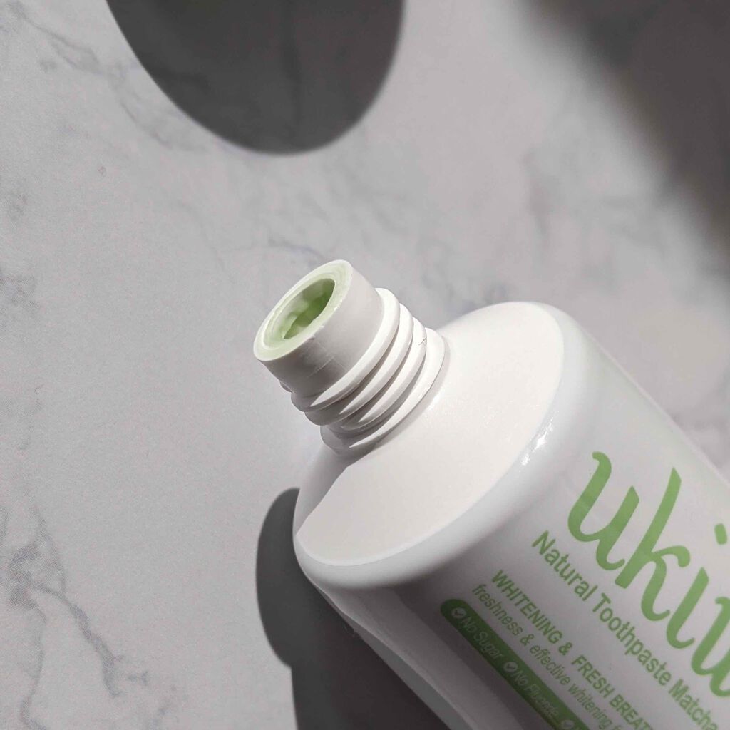 ナチュラルマカロントゥースペースト/ukiwi/歯磨き粉を使ったクチコミ（2枚目）
