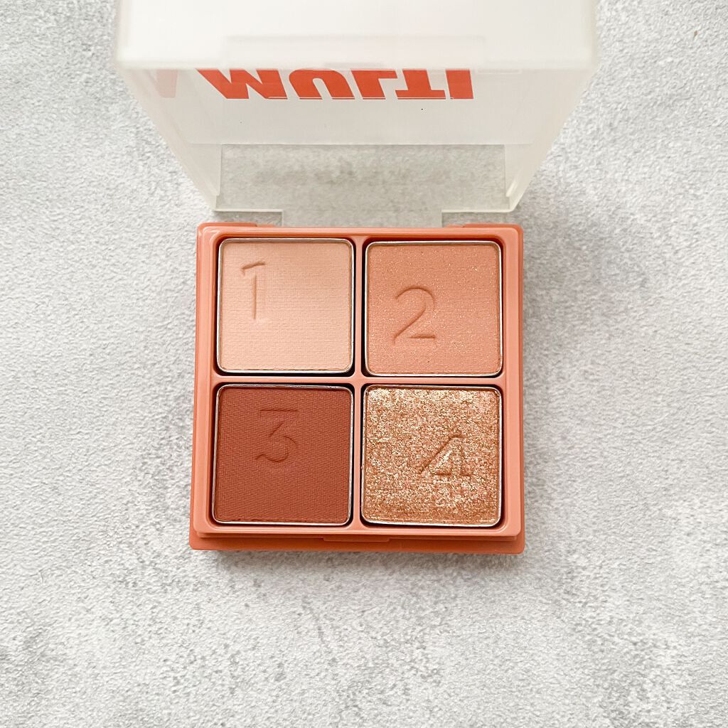 マルチキューブ/i’m meme/アイシャドウパレットを使ったクチコミ(2枚目)