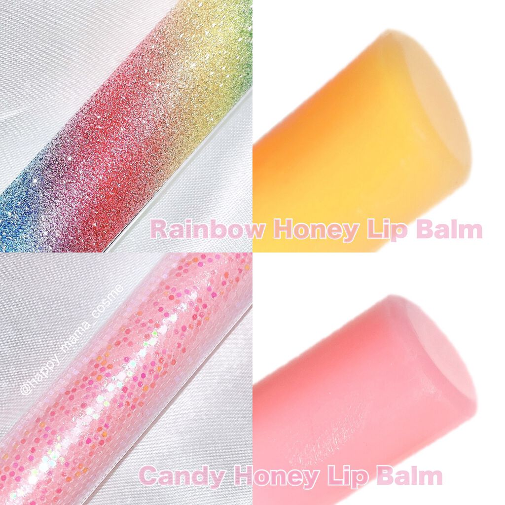 YNM  レインボーハニーリップバーム/YNM/リップバームを使ったクチコミ（2枚目）