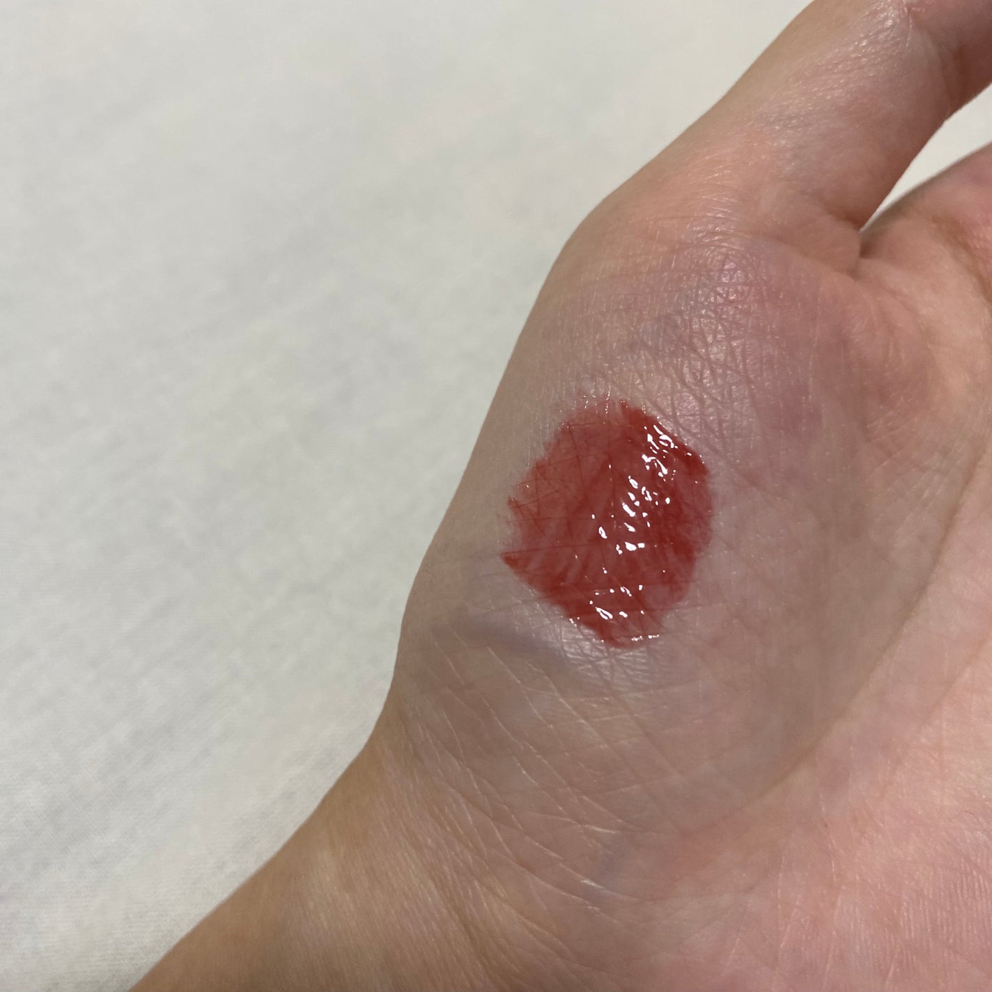 ロウグロウジェルティント/hince/リップティントを使ったクチコミ(6枚目)