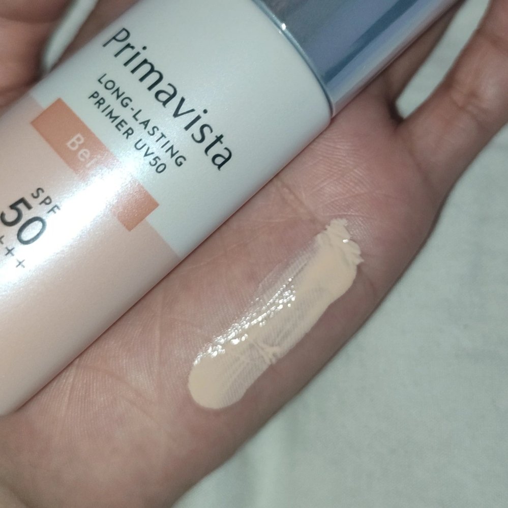 プリマヴィスタ スキンプロテクトベース 皮脂くずれ防止 UV50 ベージュ/プリマヴィスタ/化粧下地を使ったクチコミ（2枚目）