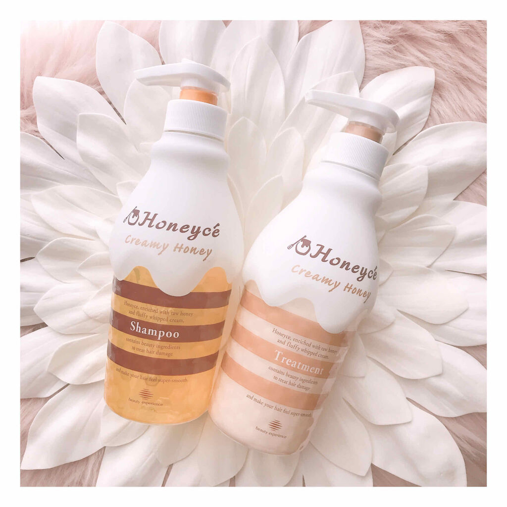 クリーミーハニー シャンプー/トリートメント/ハニーチェ/市販シャンプーを使ったクチコミ（1枚目）
