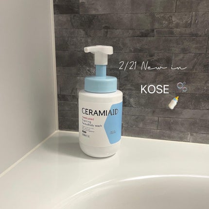 薬用 フェイス&ボディウォッシュ/セラミエイド/ボディソープを使ったクチコミ(1枚目)