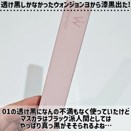 ウォンジョンヨ ヌードアイラッシュ/Wonjungyo/マスカラを使ったクチコミ(2枚目)