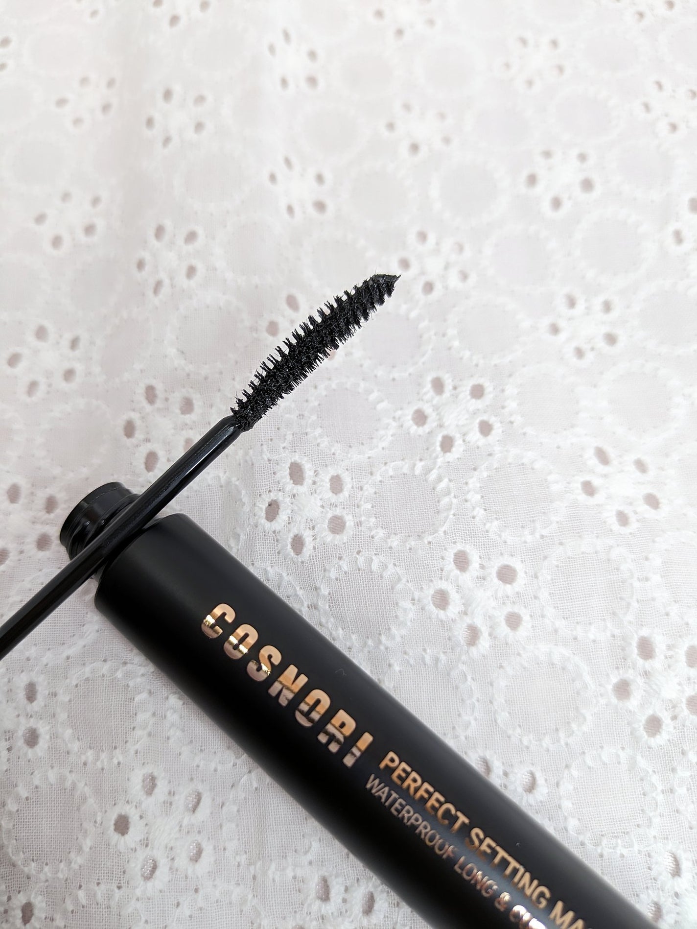 パーフェクトセッティングウォータープルーフマスカラ Long&Curl/COSNORI/マスカラを使ったクチコミ(2枚目)