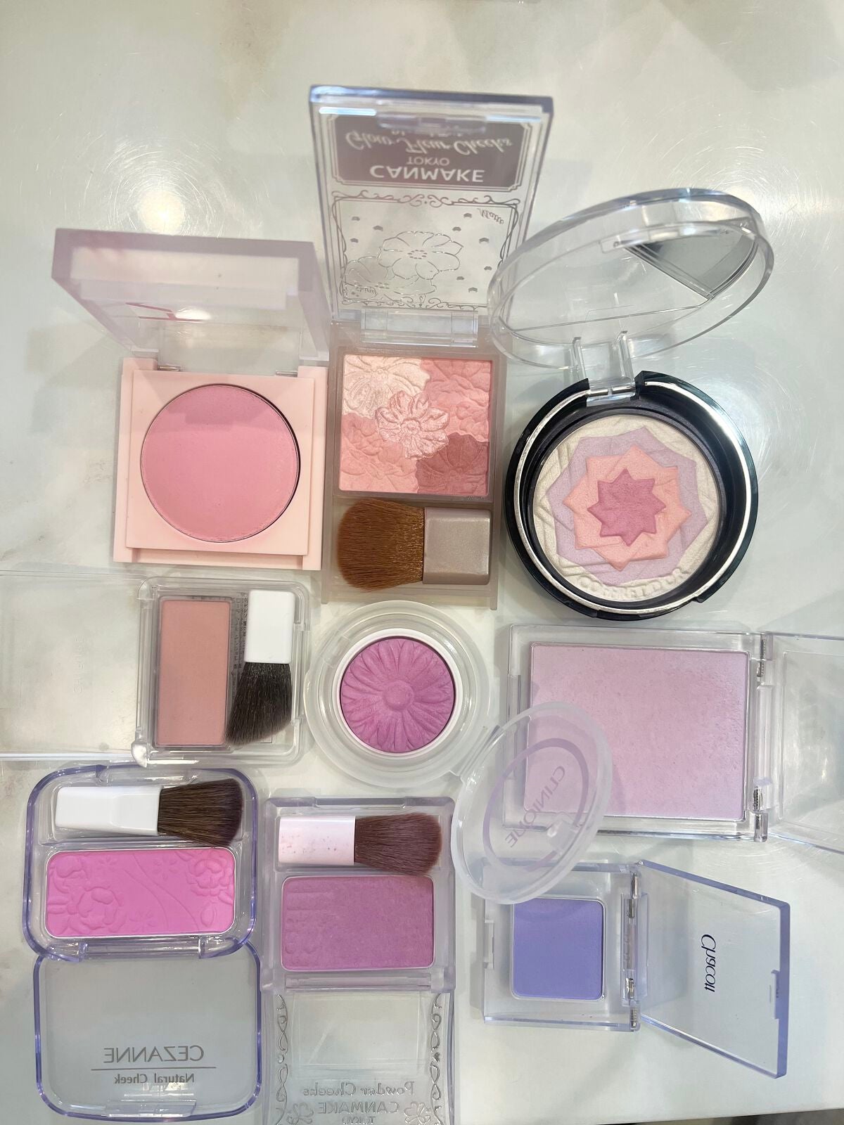 【旧品】パウダーチークス/キャンメイク/パウダーチークを使ったクチコミ(1枚目)