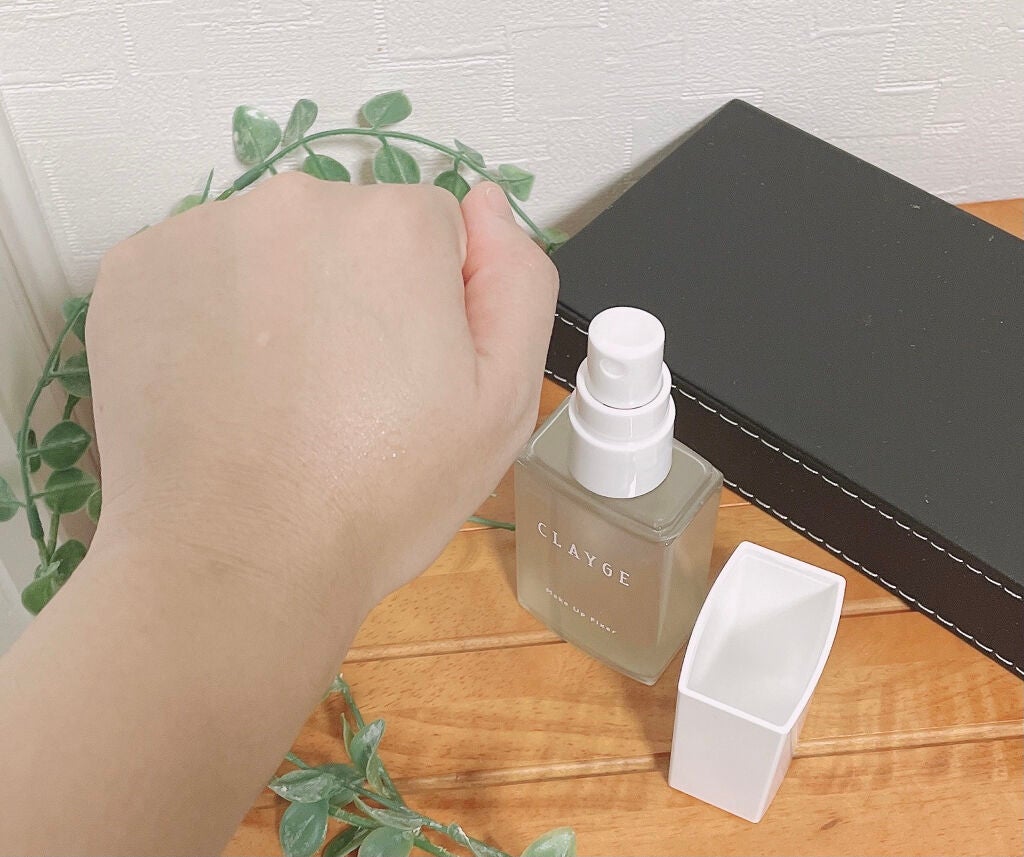 メイクアップフィクサー/CLAYGE/フィックスミストを使ったクチコミ(3枚目)
