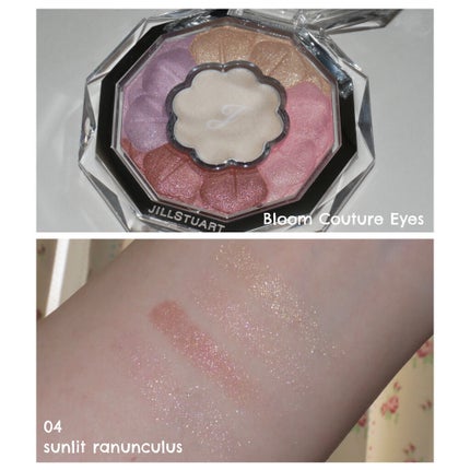 ジルスチュアート ブルームクチュール アイズ/JILL STUART/アイシャドウパレットを使ったクチコミ(1枚目)