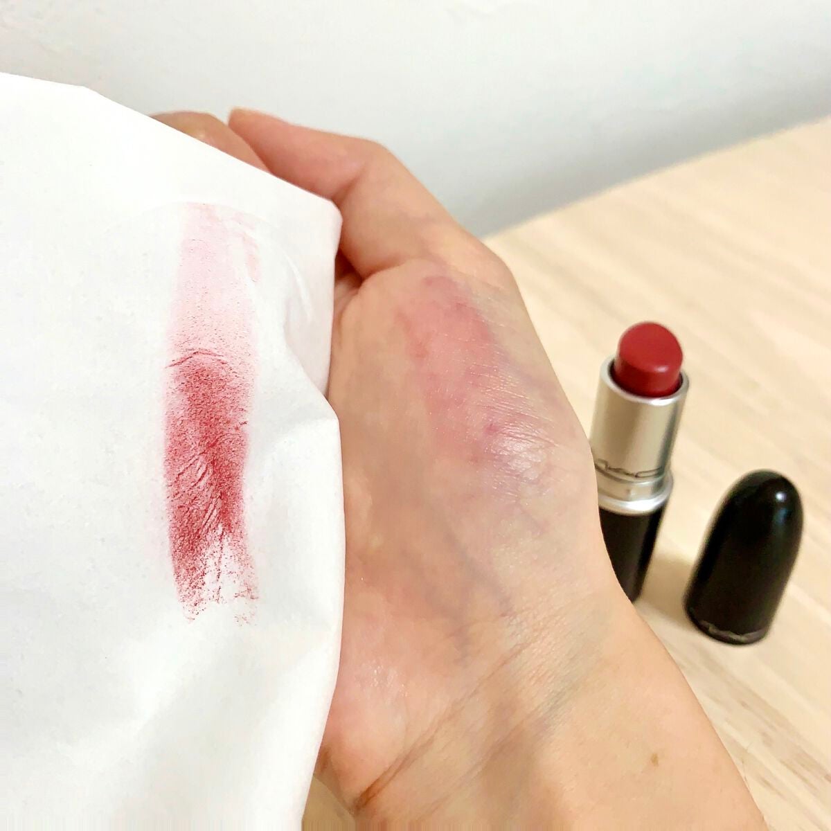 リップスティック/M・A・C/口紅を使ったクチコミ(3枚目)