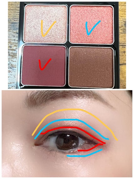 &be パレットアイシャドウ/&be/アイシャドウパレットを使ったクチコミ(3枚目)