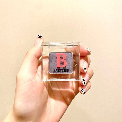 ニュアンスカラー シャドウ/BABYMEE/単色アイシャドウを使ったクチコミ(1枚目)