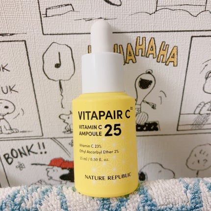 ビタペアC ビタミンC25アンプル/ネイチャーリパブリック/美容液を使ったクチコミ(1枚目)