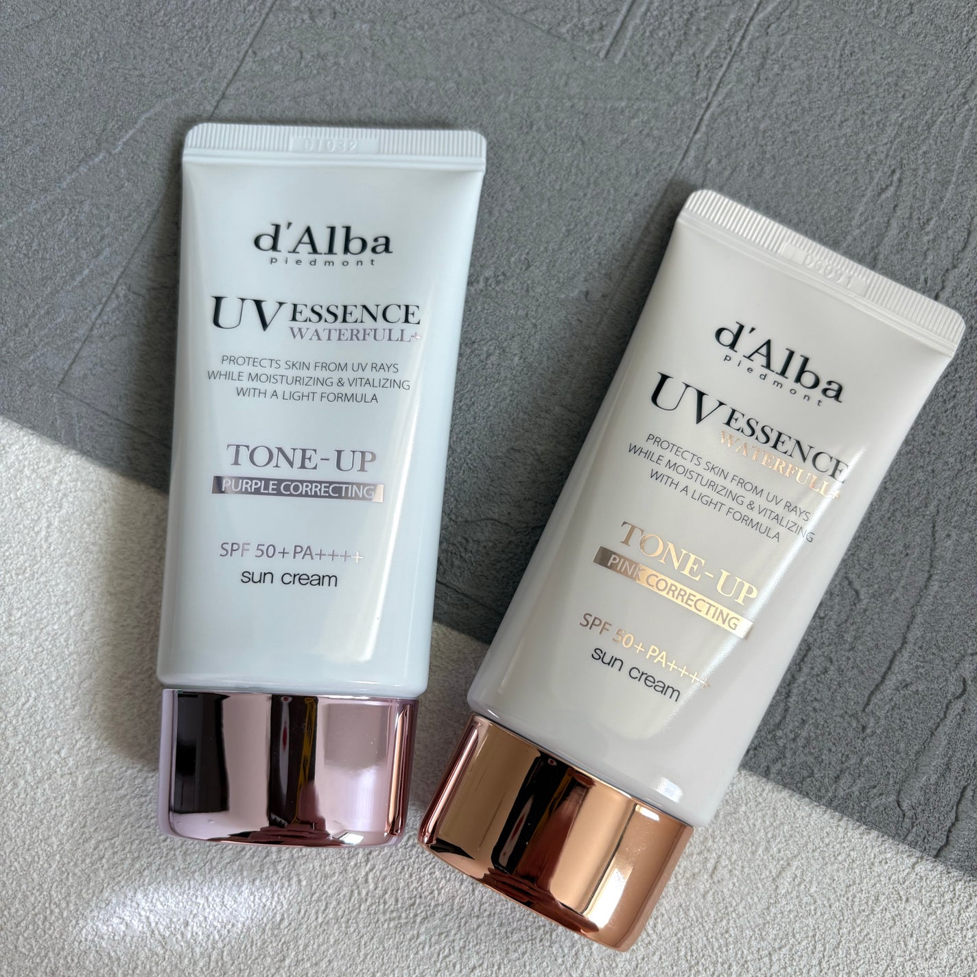 ダルバ ウォータフル トーンアップ サンクリーム(パープル)/ダルバ/日焼け止めクリームを使ったクチコミ(1枚目)