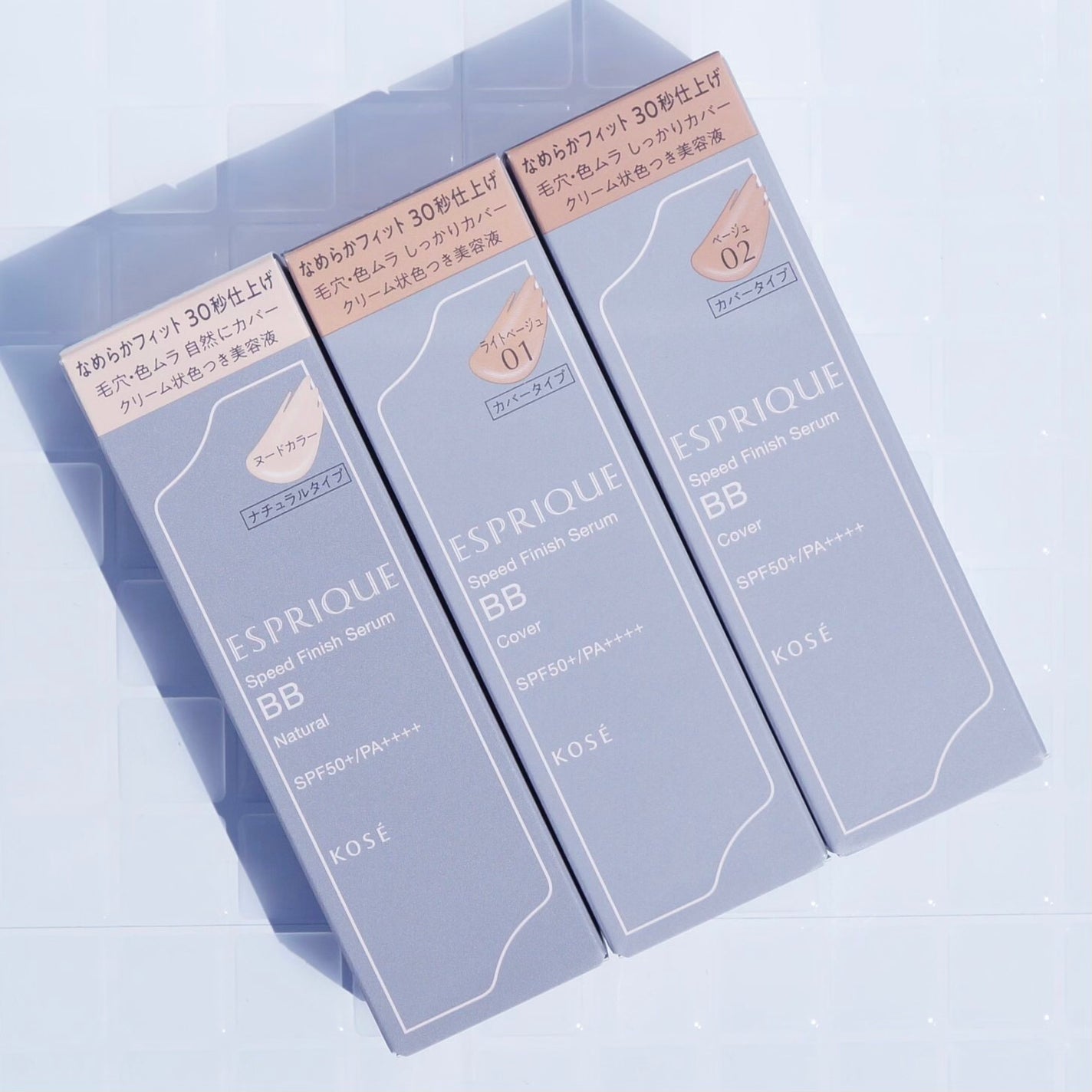 スピードフィニッシュ セラム BB ナチュラル/ESPRIQUE/BBクリームを使ったクチコミ(3枚目)