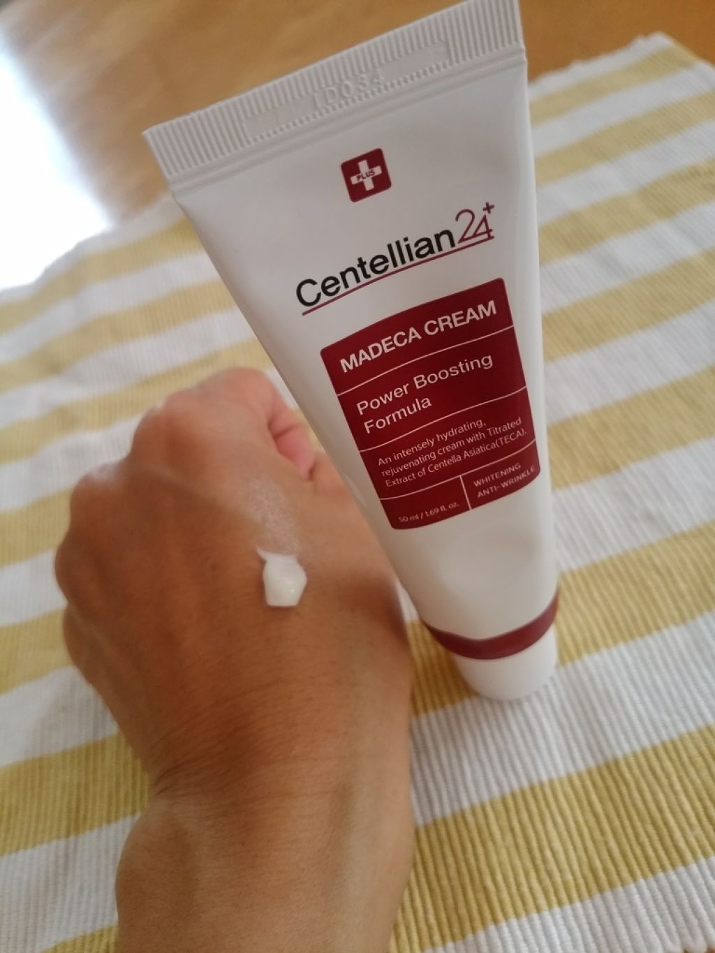 マデカクリーム/センテリアン24/フェイスクリームを使ったクチコミ（1枚目）