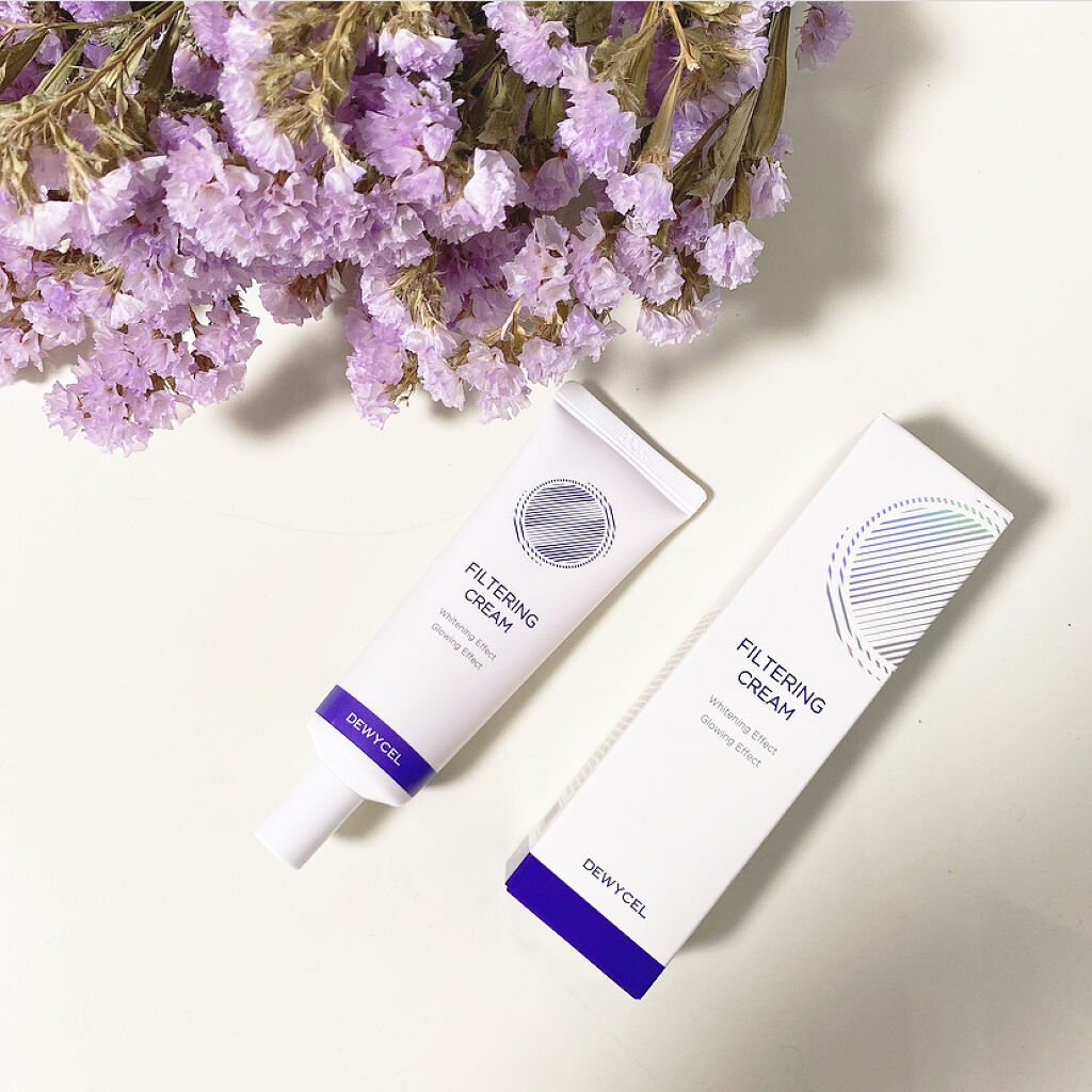 フィルタリングクリーム/DEWYCEL/日焼け止めクリームを使ったクチコミ（2枚目）