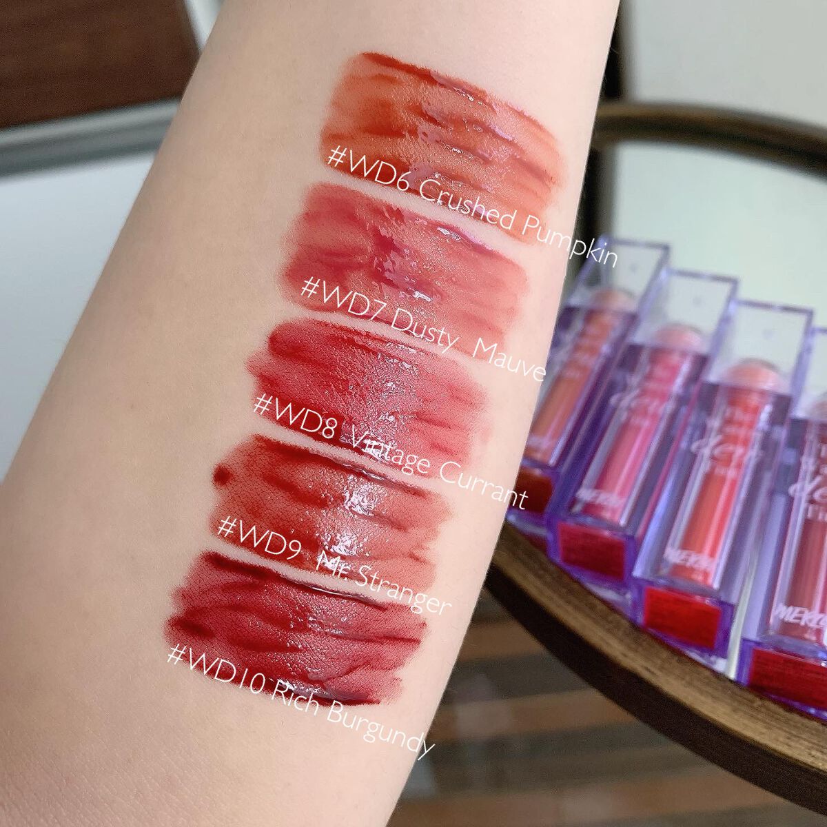 ザ ウォータリーデューティント/MERZY/リップティントを使ったクチコミ（2枚目）